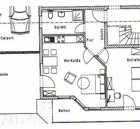 Gaestehaus-kalte-herberge-ferienwohnung-eg Apartament